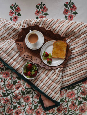 Padma Pink Mulmul Blanket